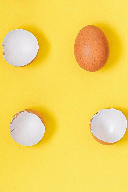 An egg represents individuality