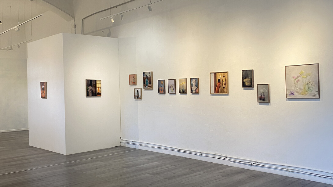 Diego Dominici, You deserve, vista della mostra. Cortesia della Galleria Febo e Dafne