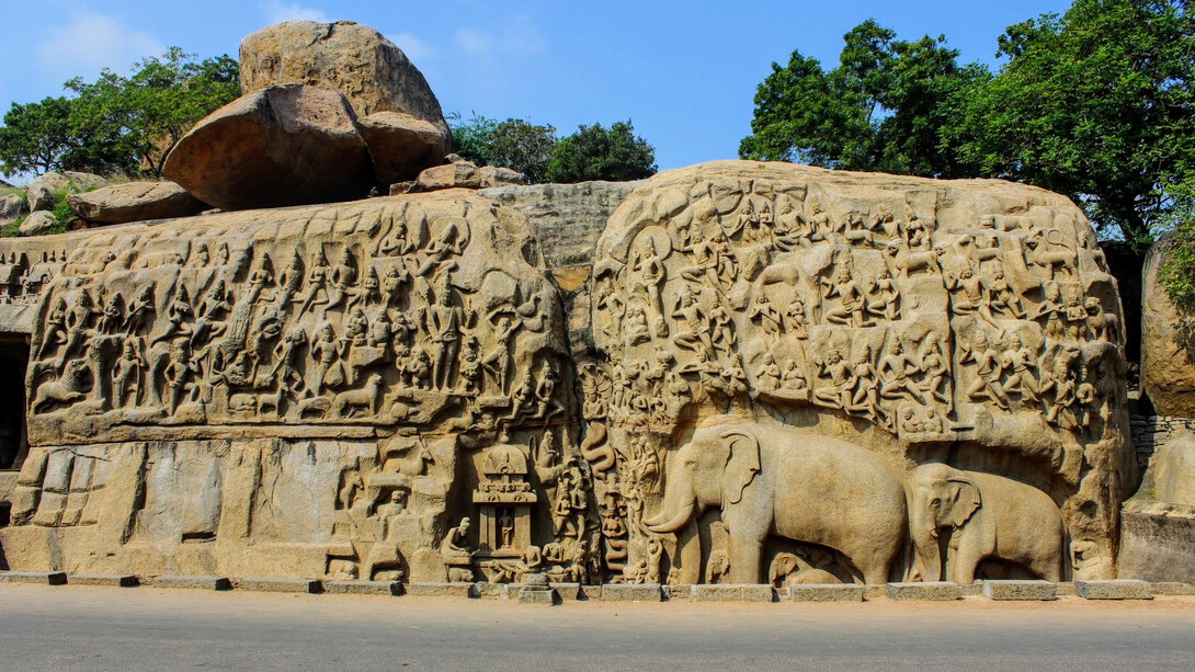Mahabalipuram relief