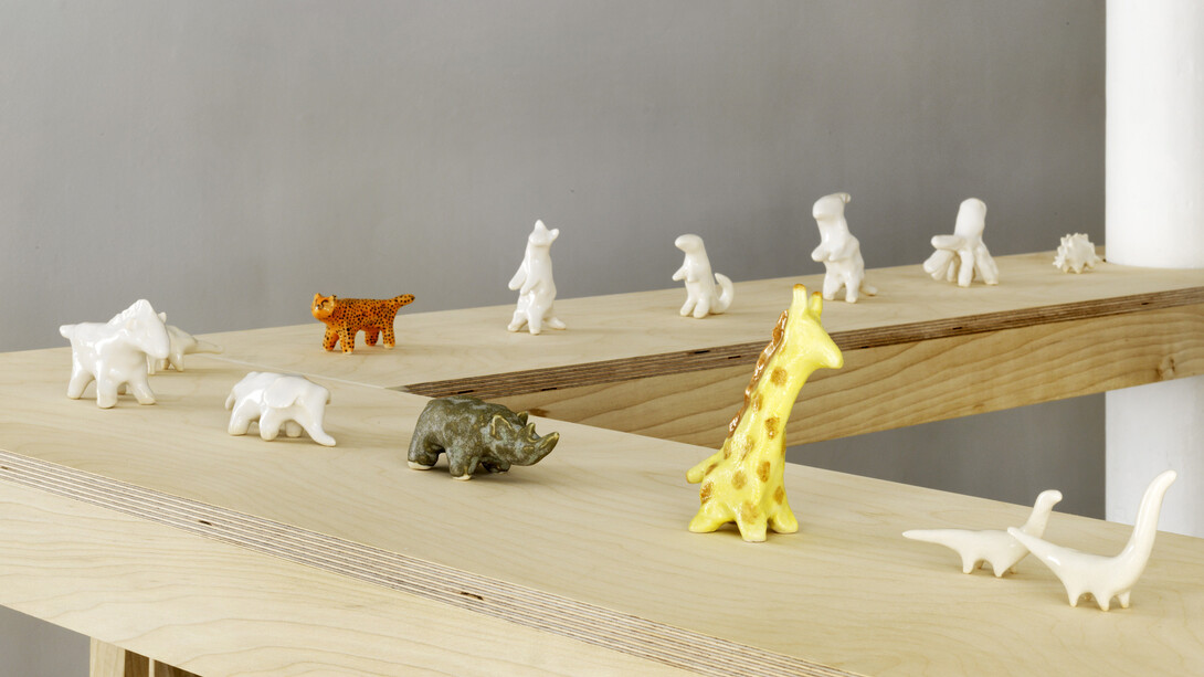 Shio Kusaka, Installation view at Greengrassi, London, 2014, Photo: Marcus Leith. Courtesy of greengrassi, London