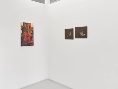 Various artists, Sands through an hourglass, exhibition view. Courtesy of Mrs. Gallery