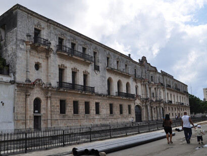 La Habana. Fachada del seminario de San Carlos y San Ambrosio