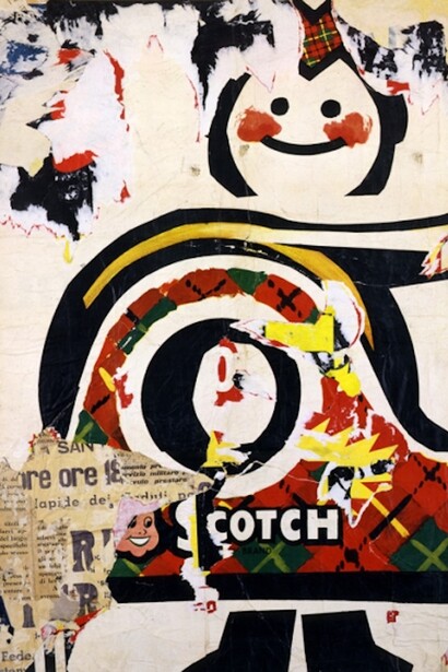Mimmo Rotella e Giorgio Marconi, A history of art and friendship, Exhibition view. Courtesy of Fondazione Marconi