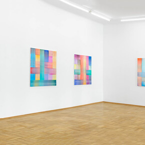 Bernard Frize, A labor of love, exhibition view. Courtesy of Galerie nächst St. Stephan