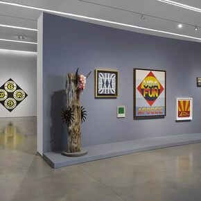 Robert Indiana, The American dream, exhibition view. Courtesy of Pace Gallery