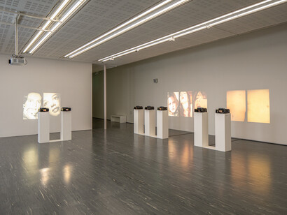 Maria Hahnenkamp, ausstellungsansicht. Mit freundlicher genehmigung des Unteren Belvedere