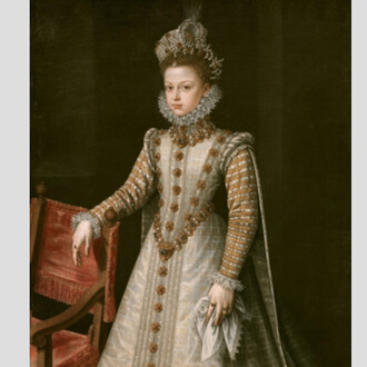 The Infanta Isabel Clara Eugenia, 1579. Oil on canvas, 116 x 102 cm. Courtesy of Museo del Prado