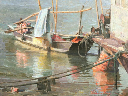 East Meets West. Courtesy of Trailside Galleries