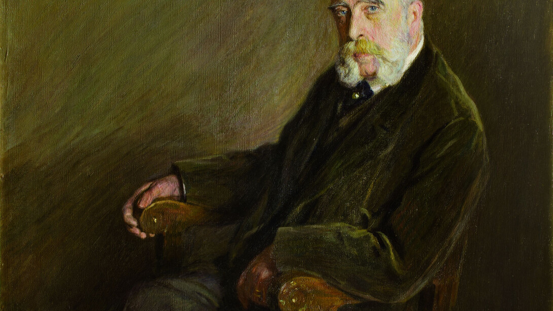 Arturo Noci, Ritratto del principe Viktor Gagarin, 1907, Olio su tela, 95 x 83 cm, Collezione privata
