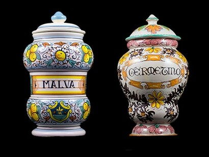 Ancient apothecary jars