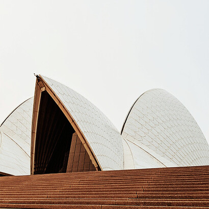 Sydney Opera House, Sydney, Austrália. O tempo em Sydney consegue ser um pouco instável