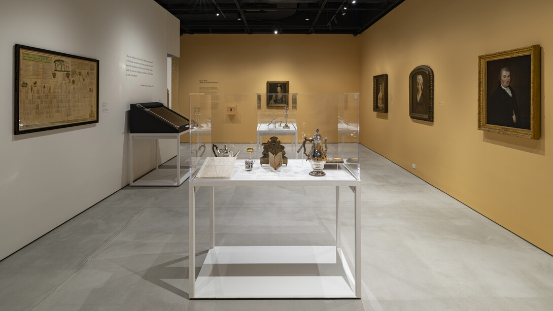 Various artists, Circa 1776. Jews in colonial America, exhibition view. Courtesy of the Jewish Museum