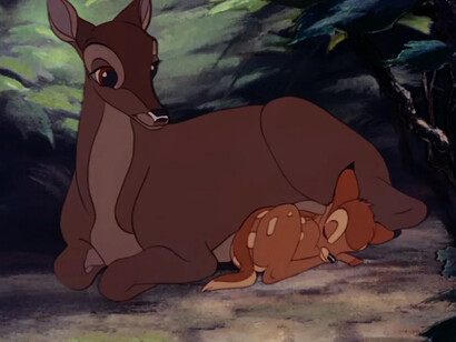 "Bambi" uscì in Italia a guerra finita, nel febbraio del 1948