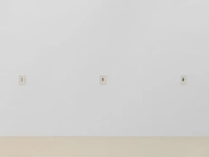 Joe Brainard, Matchbook miniatures, exhibition view. Courtesy of Chris Sharp Gallery