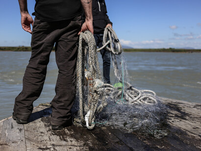 Fisherman. Photo by Lilja Jons