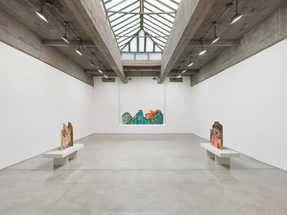 Sandra Vásquez de la Horra, Reading the waves, exhibition view. Courtesy of Tanya Bonakdar Gallery
