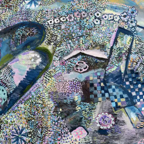 Diamond garden for Cornelia (Amongst the Elvers) (detail), 2026. Courtesy of Harkawik 
