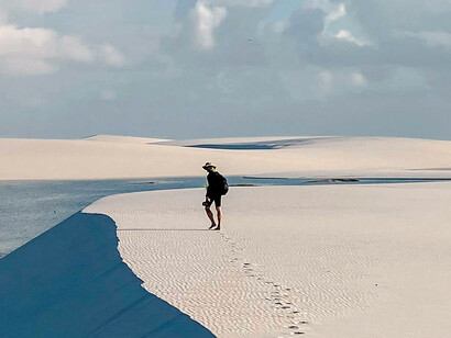 Conheça o Circuito Lagoa Bonita nos Lençóis Maranhenses e aprecie paisagens deslumbrantes com dunas e lagoas únicas na região