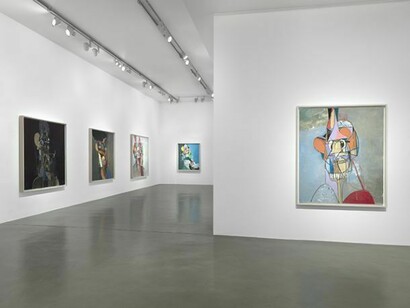 George Condo. Headspace, 2014, Simon Lee Gallery London, installation view, courtesy of the artist and Simon Lee Gallery