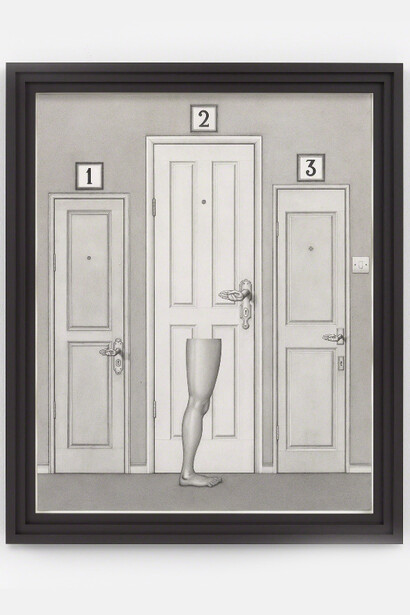 Paul Noble, 1,2,3,, 2015. Courtesy of Gagosian
