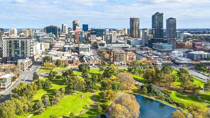 A sunny day in Adelaide, South Australia