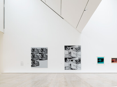 Andy Warhol. Dark Star, exhibition view. Courtesy of Museo Jumex