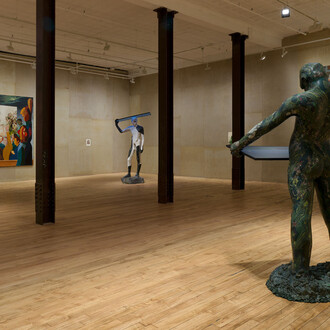 Nicole Eisenman, STY, exhibition view. Courtesy of 52 Walker Gallery