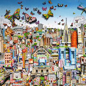 Charles Fazzino. Courtesy of Galerie Artima