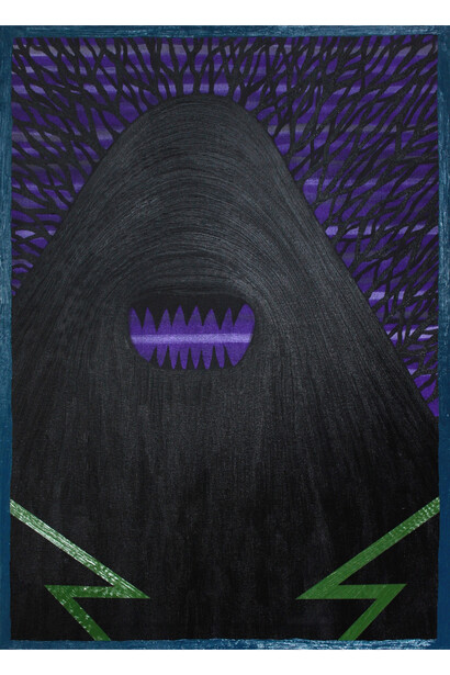 Morrison, Alex Gene 'Demon', 2014, Acrylic & oil on canvas, 90 x 65 cm