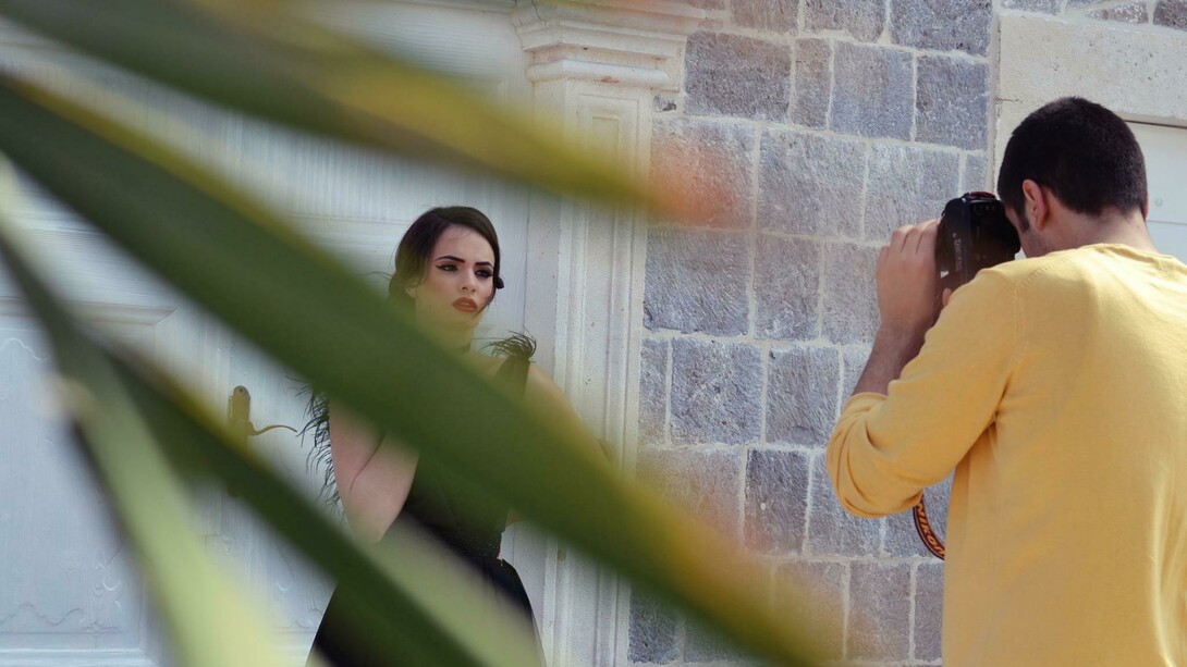 Djordje Bukvić during the photoshoot of "Dolce Vita" at Klinci Village in Montenegro. Photo by Aniita Jurić © Take Tha Break
