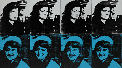Andy Warhol, Sixteen Jackies. Cortesia della Fondazione Palazzo Strozzi