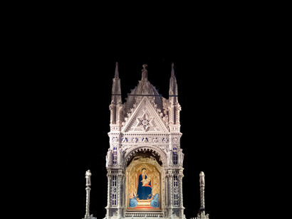 Il Tabernacolo di Orsanmichele con la Madonna delle Grazie