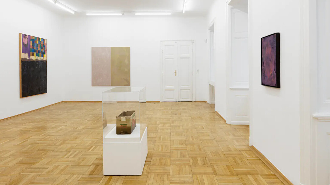 Diverse künstler, Fährten, ausstellungsansicht. Mit freundlicher genehmigung der Galerie nächst St. Stephan