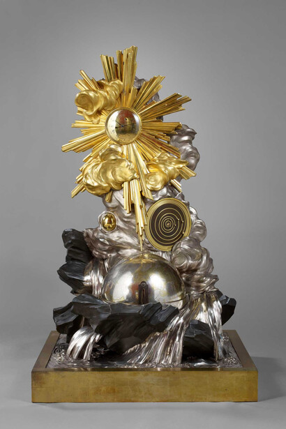 Claude-Siméon Passemant (designer), Clock of the creation of the world, 1754. Courtesy of Science Museum