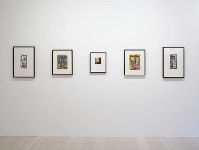 Philip Clairmont, Windows, exhibition view. Courtesy of Gow Langsford Gallery