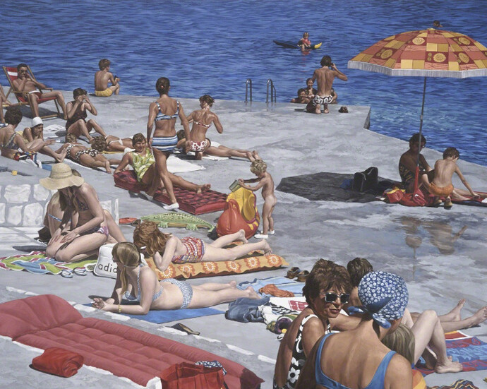 Christopher Murphy's Idle. Courtesy of Lora Schlesinger Gallery