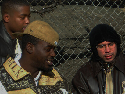 Hip hop mucisians at MTV's Mix Tape Monday