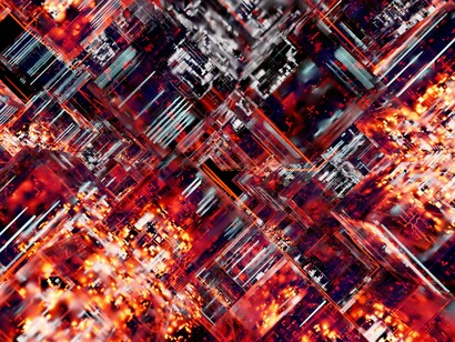 A web of interconnected digital systems, representing how AI value emerges from pipelines rather than isolated models