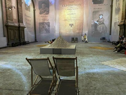 Una realtà virtuale (VR) in cui il visitatore viene accompagnato in un viaggio attraverso i colori e i giochi di luce di oltre 300 dipinti di Monet