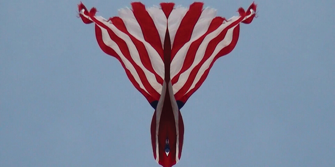 Stefano Cagol, ‘Stars & Stripes. Redouble’, 2013, NYC, HD video, Blu-ray, 11’ 14" looped. Courtesy Canepaneri, Milan