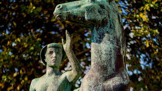 Mann mit Pferd (1957)