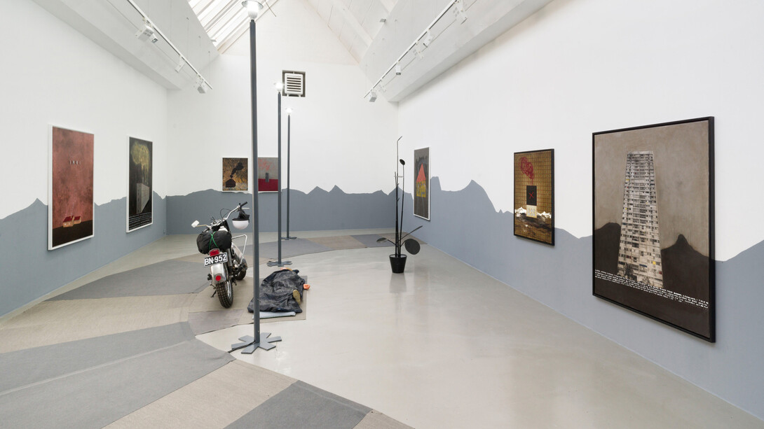 Thomas Zipp, Profondeville, ausstellungsansicht. Mit freundlicher genehmigung der Galerie Barbara Thumm