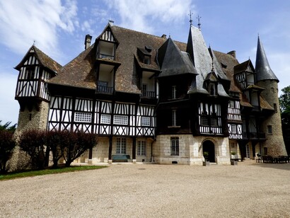 Château Saint-Hilaire, vue actuelle, photo Fabien Bellat