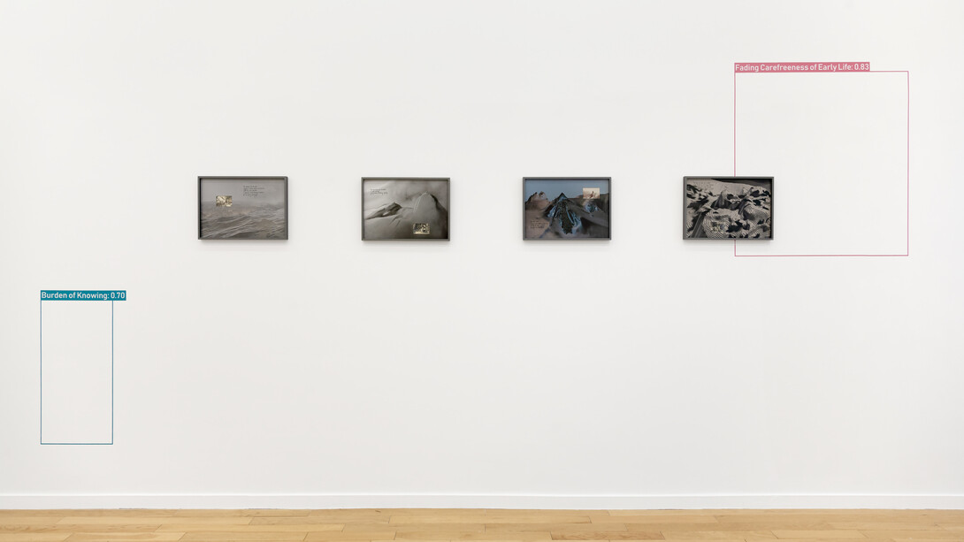 Ornella Fieres, We will all be here always, 2023, installation view, © Ornella Fieres. Courtesy of signs and symbols, New York