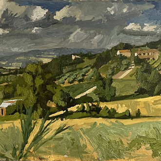 Blake Morgan, Italy 3 (detail). Courtesy of Bowery Gallery