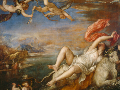«El rapto de Europa» (1560-62), Tiziano
