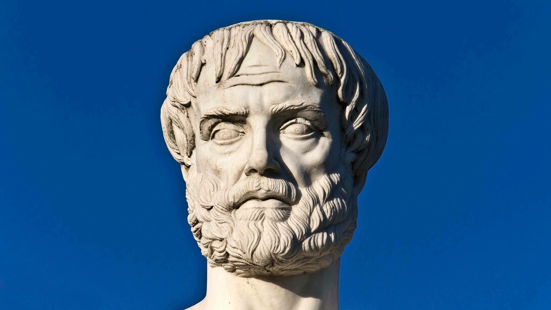 A busk of Aristotle who said experience arises from the multiplicity of memories and is not exclusive to man