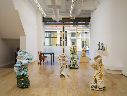 Irene Nordli, Both sides now, exhibition view. Courtesy of HB381. Photo by Joe Kramm