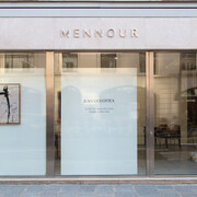 Jean Degottex, Au-delà du signe (1957-1964), vue d'exposition. Avec l’aimable autorisation de la Galerie Kamel Mennour