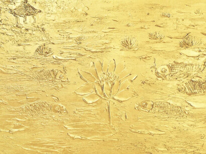 Kim Il Tae, Light of Gold (detail). Courtesy of the artist and Andakulova Gallery